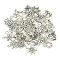 40Pcs Christmas Theme Tibetan Style Alloy Pendants, Mixed Shapes, 15~30x9.5~25x1.2~5mm, Hole: 1.3~4mm