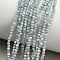 Natural Larimar Beads Strands, Faceted, Round, 2mm, Hole: 0.5mm, about 193~216pcs/strand, 15.43''~15.55''(39.2~39.5cm)
