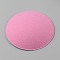 EVA Cloth Round Fascinator Hat Base for Millinery Magic, Pearl Pink, 110x3mm