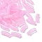 Acrylic Beads, Imitation Gemstone, Curved Tube, Misty Rose, 34.5x13x11mm, Hole: 3.5mm, about 155pcs/500g