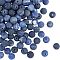 Natural Sodalite Beads, Frosted, Round, 8mm, Hole: 1mm, 100pcs