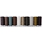 10 Colors Polyester Sewing Thread, Mixed Color, 260x60x27mm, 10pcs/set