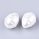 Cuentas de perlas de imitación de plástico abs ecológico OACR-T012-09C-2