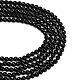 Natürlichen Obsidian Perlen Stränge&nbsp;G-C280-B11-8mm-5