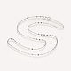 Колье-цепочка из стерлингового серебра с родиевым покрытием и звеньями Mariner из серебра 925 пробы STER-L059-13P-2