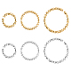 BENECREAT Long-Lasting Plated Brass Jump Rings KK-BC0001-19-1