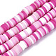 Handmade Polymer Clay Beads Strands CLAY-TAC0001-07D-1