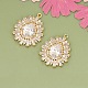 Pendentifs en laiton&nbsp;KK-V006-01G-08-1