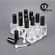 Leere Flasche aus transparentem Glasnagellack MRMJ-BC0002-45-5