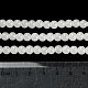 Chapelets de perles rondes en verre imitation jade peint X-DGLA-Q021-6mm-01-4