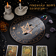 AHANDMAKER Crescent Moon Pentacle Pendulum Board DIY-GA0003-53B-5