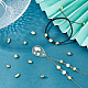 Ph pandahall 20 pièces perles en laiton torsadées KK-PH0004-77-2