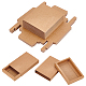 Cajas de cajón de regalo de almacenamiento de papel kraft CON-WH0095-56B-1