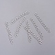 Iron Ends with Twist Chain Extension for Necklace Anklet Bracelet CH-CH017-S-5cm-2