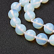 Opalite Beads Necklaces NJEW-F138-8mm-07-2