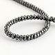 Grade A Non-magnetic Synthetic Hematite Beads Strands G-R211-23-2