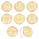 8шт 8 стиля железная памятная монета AJEW-FG0003-05-1