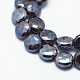 Perles de porcelaine écologiques faites à la main PORC-P027-B02-3