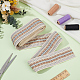 2.5 Yards elastisches Jacquard-Polyesterband im Ethno-Stil&nbsp;OCOR-GF0005-85A-4