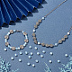 Hobbiesay 3 brins de perles d'opalite G-HY0001-62-5