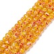 Round Millefiori Glass Beads Strands LK-P002-19-4