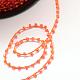 AB-Color Transparent Seed Beads Cords OCOR-R039-G03-2
