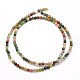 Naturali Indiane Perle di agata rotonde fili G-N0166-23-3mm-3