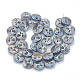 Electroplate Non-magnetic Synthetic Hematite Beads Strands X-G-N0322-09A-2