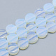 Chapelets de perles d'opalite G-T122-03W-1
