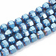 Chapelets de perles en hématite synthétique sans magnétiques G-N0318-27-B-1