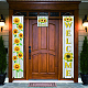 Polyester-Hängeschild für die Veranda-Dekoration der Haustür im Home Office HJEW-WH0023-007-6