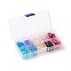 300Pcs Transparent Spray Painted Glass Charms GLAA-LS0001-02-7