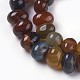 Dyed Natural Agate Beads Strands G-F595-D01-3