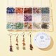 Kit per la creazione di braccialetti per orecchini con perline fai da te DIY-FS0004-30-2