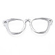 Gafas / gafas colgantes de aleación de estilo tibetano TIBEP-R344-77AS-LF-1