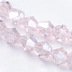 Chapelets de perles en verre X-EGLA-S056-10-3
