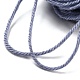 Acrylic Fiber Yarn  for Weaving  Knitting & Crochet  Slate Gray  2~3mm PW-WG52221-05-2