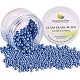 PandaHall Elite About 400 Pcs 6mm Tiny Satin Luster Glass Pearl Bead Round Loose Spacer Beads for Jewelry Making Cornflower Blue HY-PH0001-6mm-015