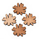 Ciondoli in legno di tiglio stampati X-WOOD-N006-50-2