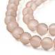 Chapelets de perles en verre transparent GLAA-S031-8mm-26-A-3