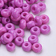 Baking Paint Glass Seed Beads SEED-Q025-4mm-M17-2