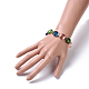 Glass Beads Stretch Bracelets BJEW-JB04239-3