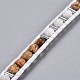 Natural & Synthetic Mixed Stone Wrap Bracelets BJEW-N303-26-4