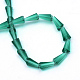 Chapelets de perles en verre transparent GLAA-R170-4x8-01G-3