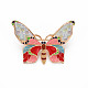 Butterfly Enamel Pin JEWB-N007-048-FF-2