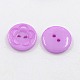 Acrylic Sewing Buttons for Clothes Design BUTT-E083-C-02-2