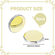 Silicon Gold-Plated Reflective Lens AJEW-WH0248-391A-2
