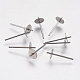 Accessoires de puces d'oreilles en 304 acier inoxydable STAS-I097-079A-1