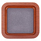 Piatto portagioie quadrato in legno AJEW-WH0401-71B-1