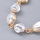Perlenarmbänder aus Kunststoffimitat BJEW-JB04549-2